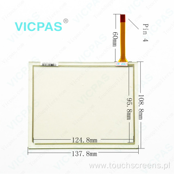 1302-X801/01-NA touch screen 1302-800 C TTI touch panel membrane glass digitizer